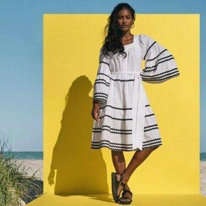 Lisa Marie Fernandez Size Small Black White Dress